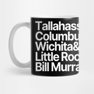 Zombieland Character List Mug